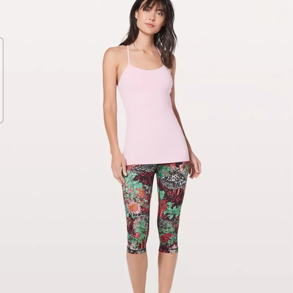 Lululemon Athletica Power Pose Pink Tank Top